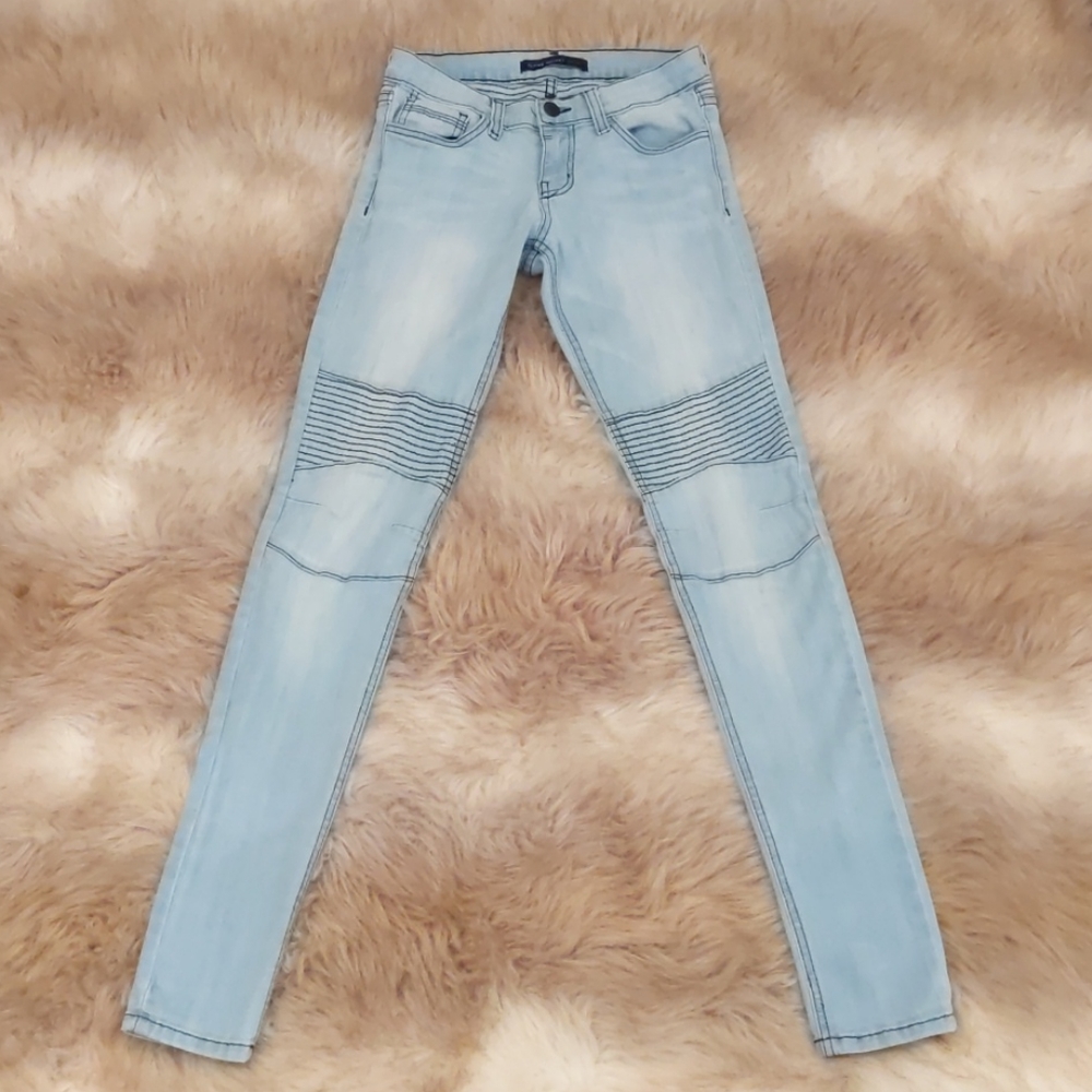 Flying Monkey Platinum Stretch Skinny Light Jeans